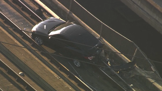 How did a car fly onto Castro Valley BART train tracks? What we know