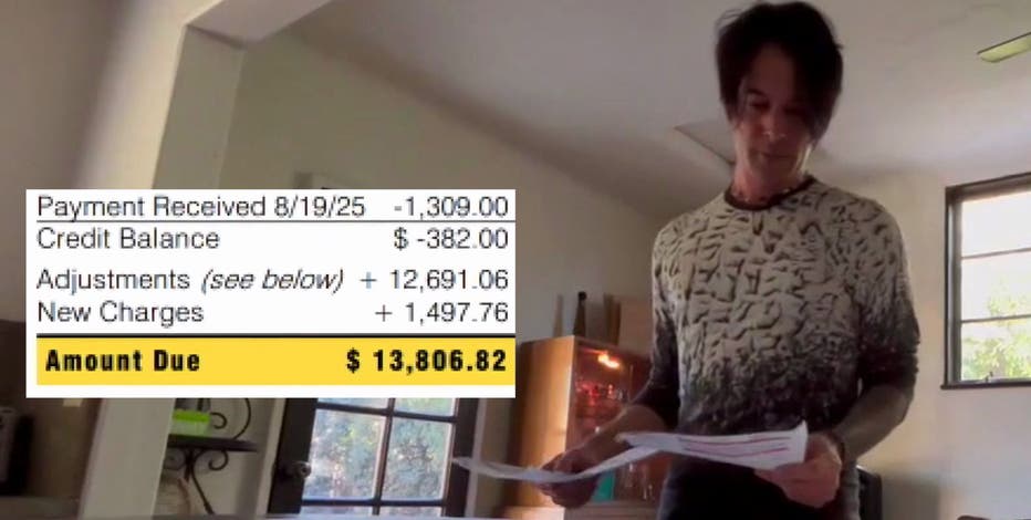 California man shocked with $13,000 utility bill