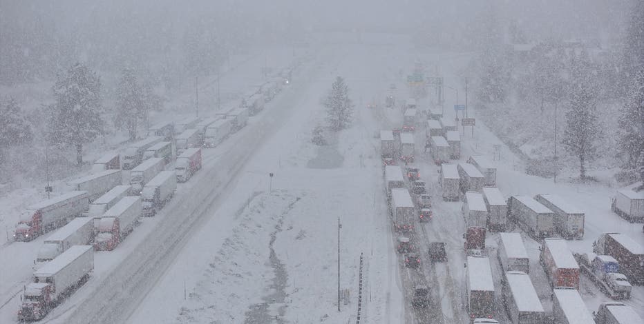 Sierra snowstorm: Multiple spinouts reported on I-80