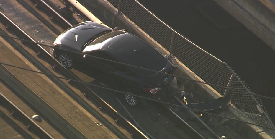 How did a car fly onto Castro Valley BART train tracks? What we know