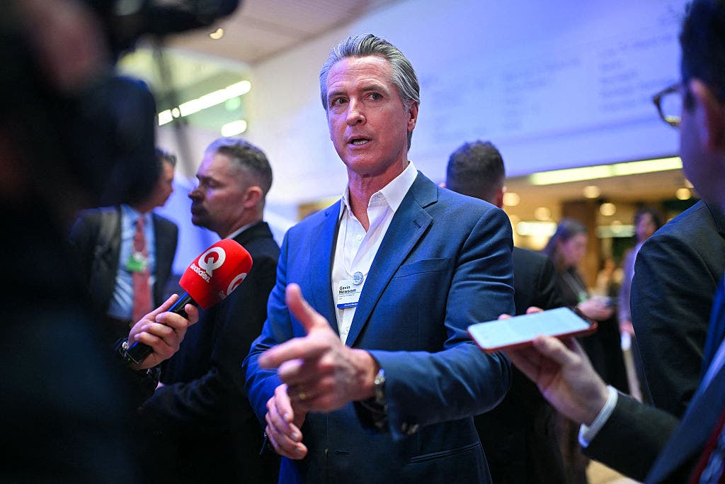 Newsom tells Europe to 'have a backbone' with Trump over tariffs