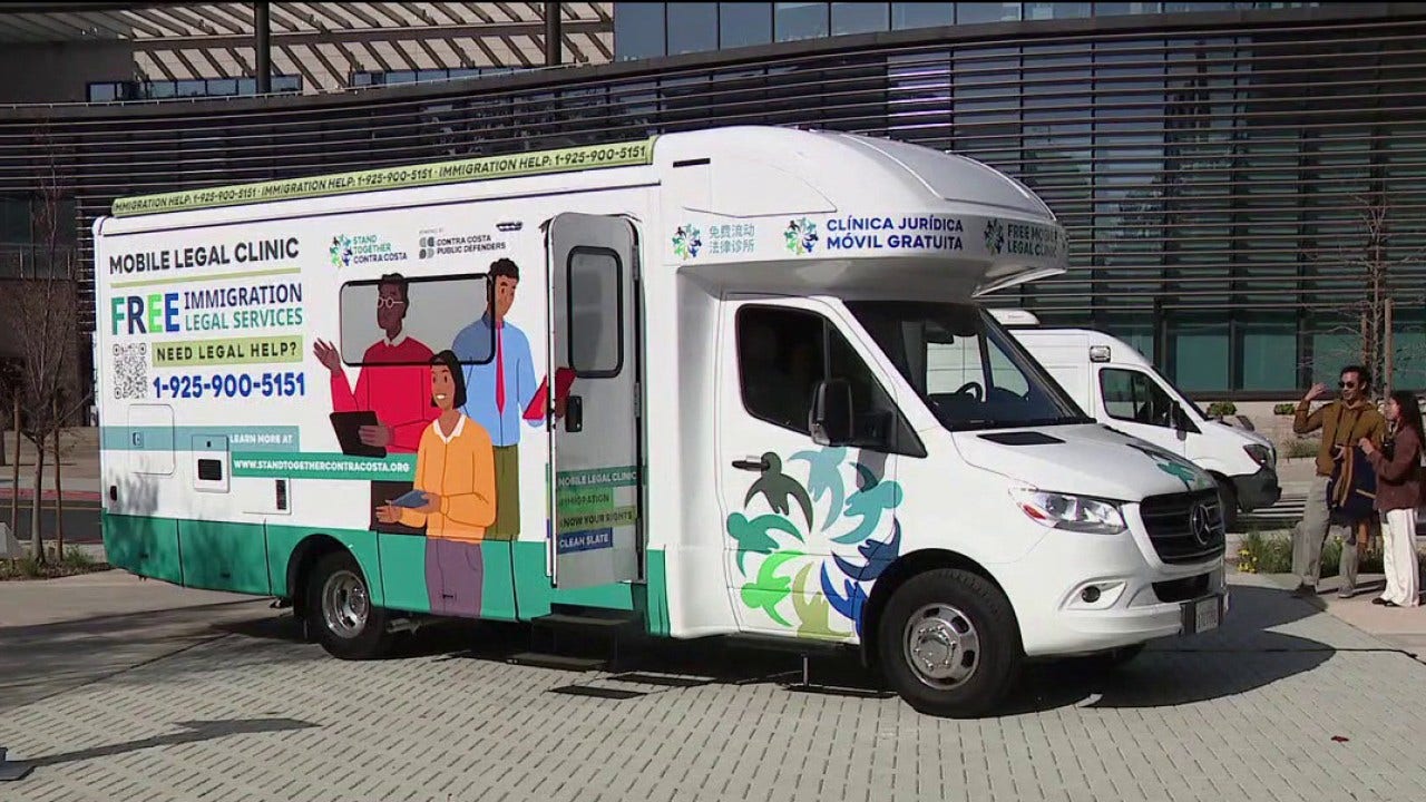 Contra Costa Co. unveils new mobile legal clinic for immigrants