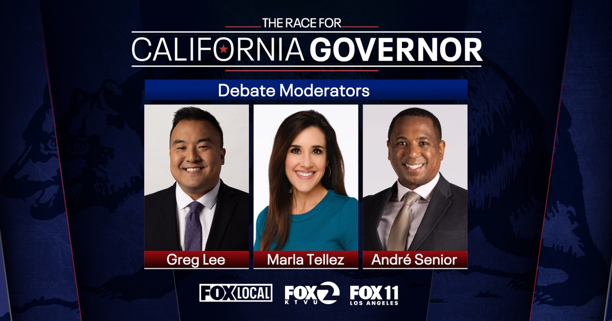 Meet the moderators: Journalists leading California's gubernatorial debate