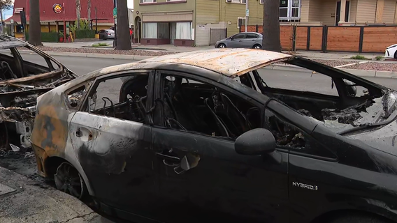 San Jose: Multiple cars set on fire in series of possible arson attacks