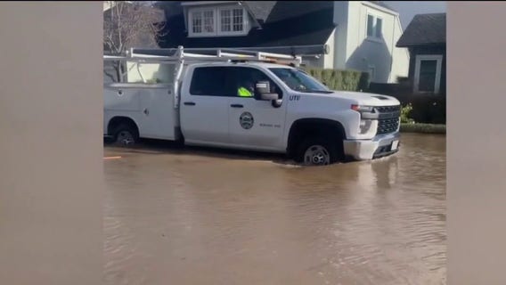 Marin County crews still pumping floodwaters after storm, king tides