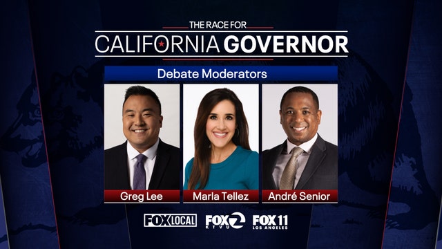 Meet the moderators: Journalists leading California's gubernatorial debate