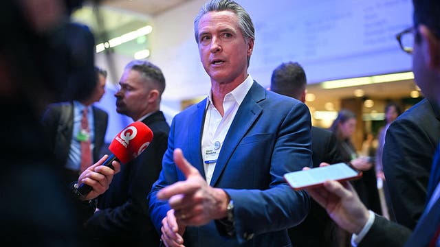 Newsom tells Europe to 'have a backbone' with Trump over tariffs