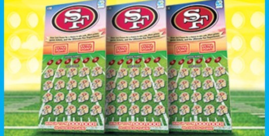 Lucky 49ers fans win big in scratchers lottery game, hitting $1 million top prize