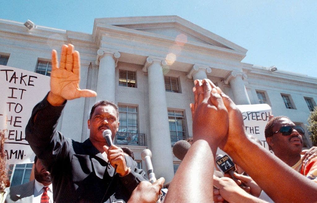 Rev. Jesse Jackson preached at Allen Temple Baptist Church in Oakland many times