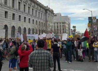 Several anti-war protests spring up around Bay Area