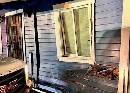 Driver arrested on suspicion of DUI after truck crashes into Santa Rosa home