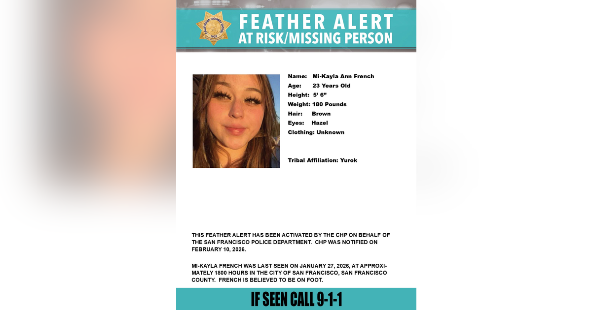 Woman missing from indigenous community last seen in San Francisco