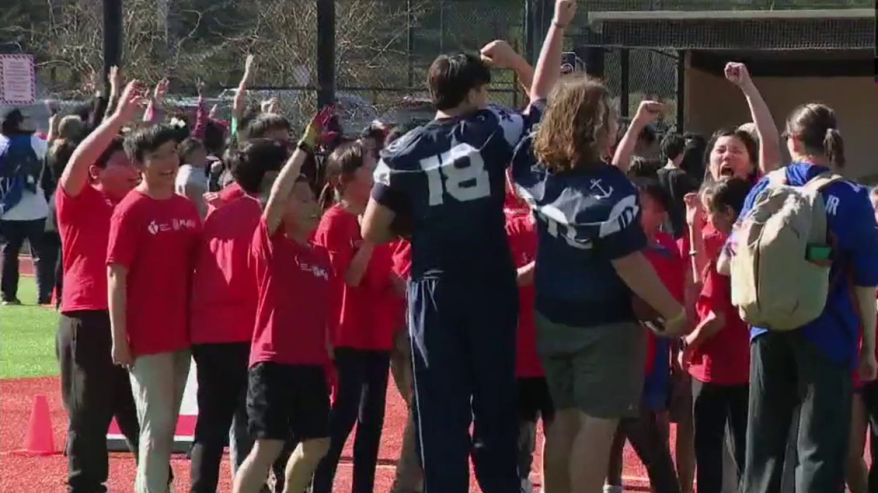 NFL brings pro players to 500 students field day in SF