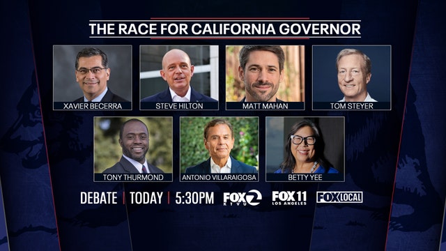 The Race for California Governor: Meet the candidates participating in a debate
