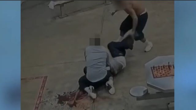 Man stabbed in California prison nearly 180 times, video of his death leaked