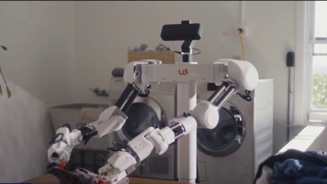 San Francisco tech company debuts laundry-folding robot