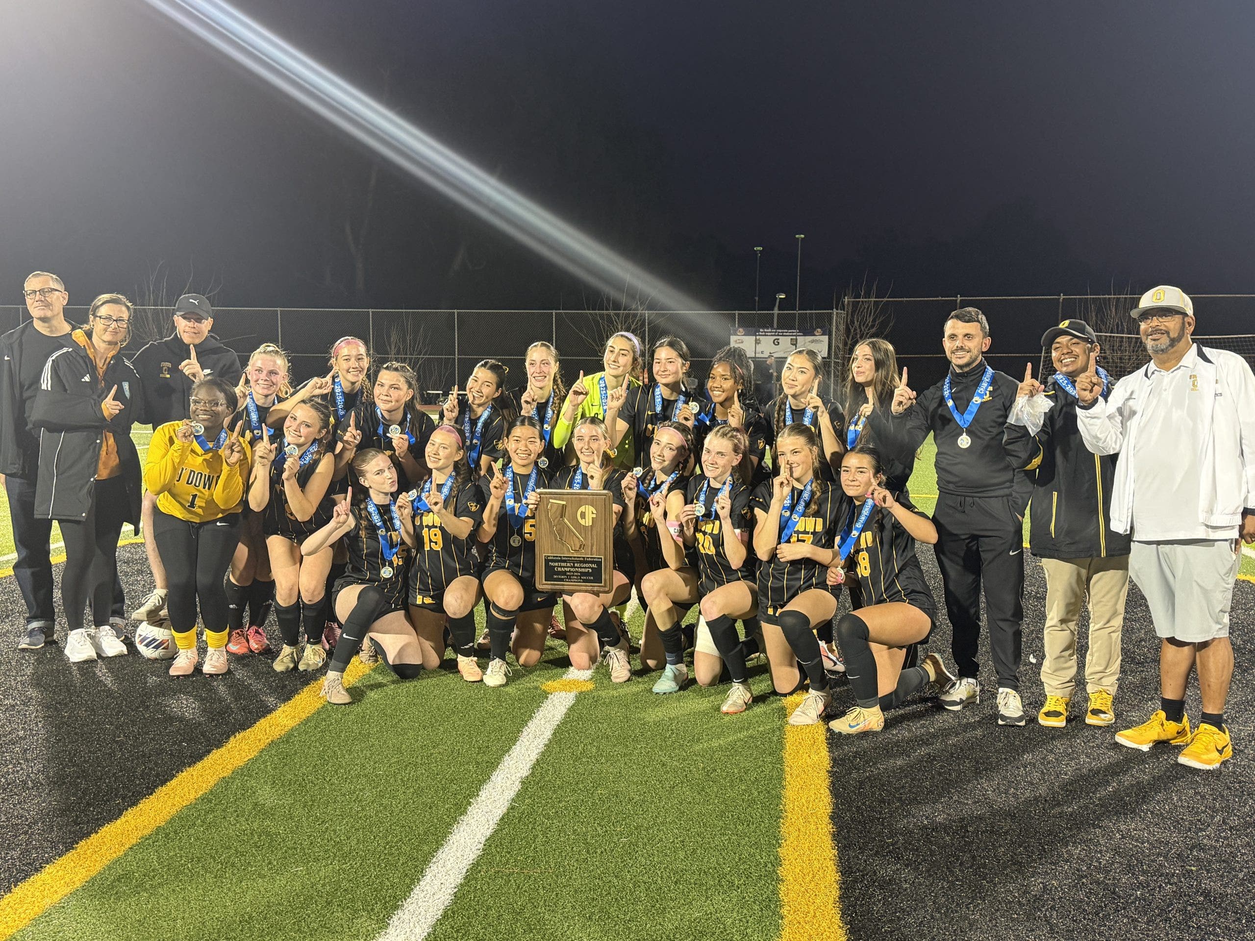 This East Bay high school girls soccer team is ranked #1 in California, with a perfect record of 19-0