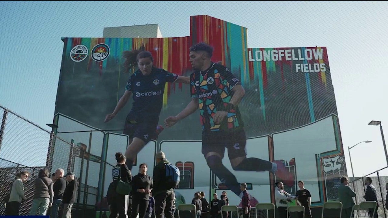 Oakland resident's dream soccer pitch opens ahead of World Cup buzz