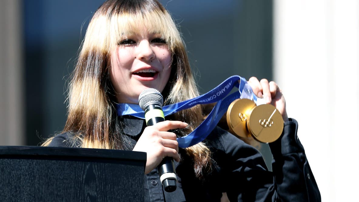 ‘This is for y’all’: Olympic star Alysa Liu thanks her hometown during Oakland celebration