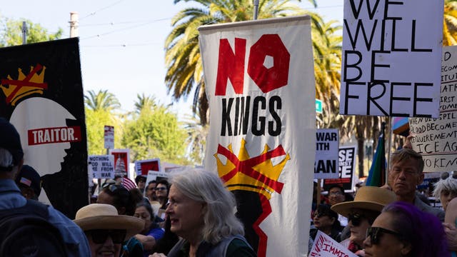 'No Kings' Day demonstrations draw millions across Bay Area, US