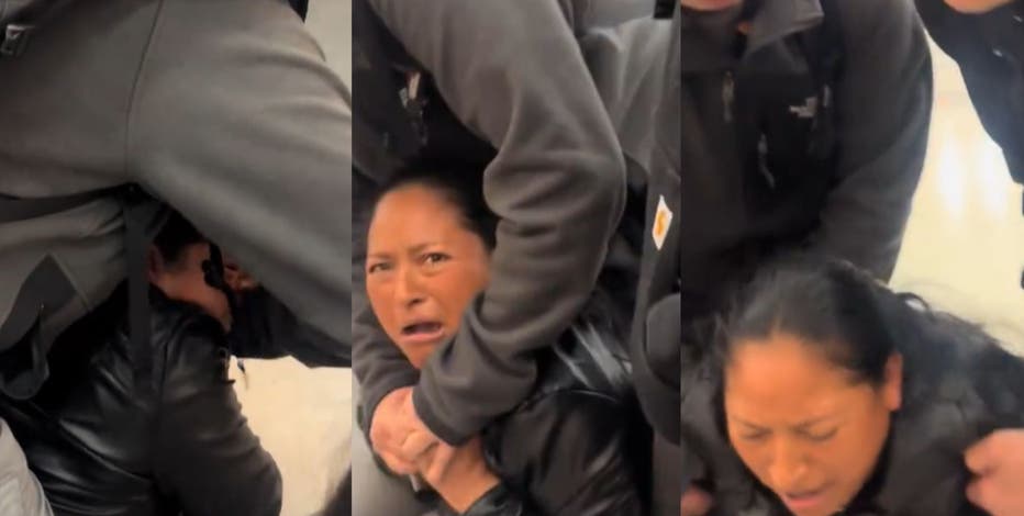 ICE agents arrest woman at SFO, bystanders capture on video