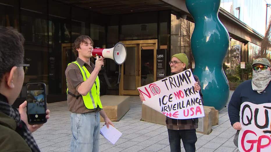 Protesters demonstrate against OpenAI's Pentagon collaboration