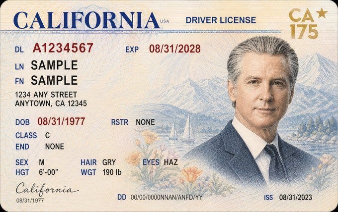 Newsom trolls Trump's unveiling of limited-edition U.S. passport