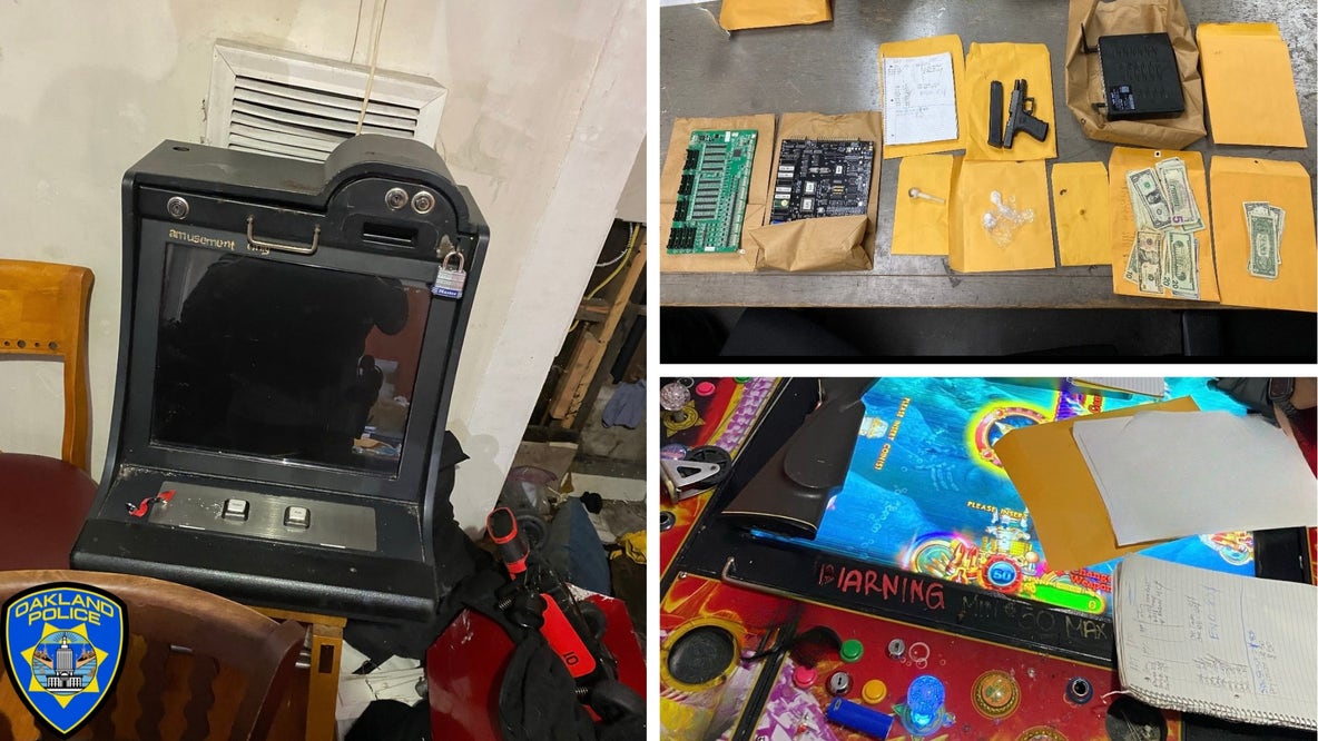 Oakland police bust illegal gambling operation in East Peralta