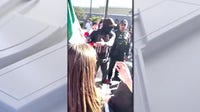 Video shows Phoenix Police sergeant's encounter with students at anti-ICE protest