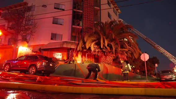 Residents of Oakland apartment building rescued by firefighters