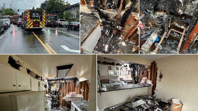 6 adults, 5 children displaced by residential kitchen fire in Mountain View