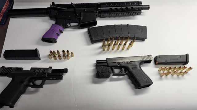 3 arrested with loaded firearms in Fairfield after pointing gun at passing car