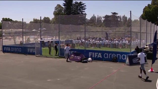 FIFA opens new pitch at Oakland middle school
