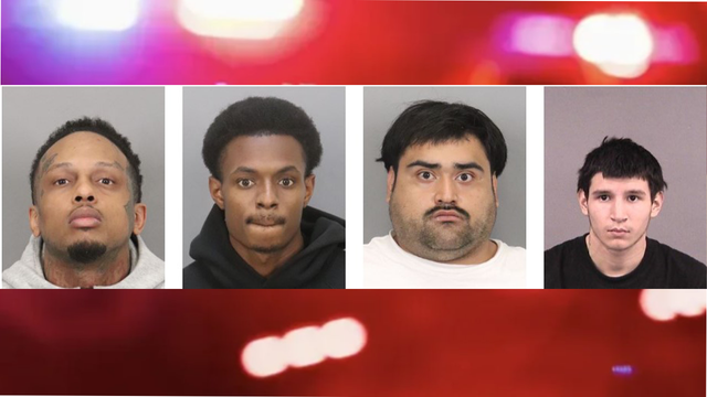 SJPD arrest 4 after sledgehammer smash-and-grab at mall