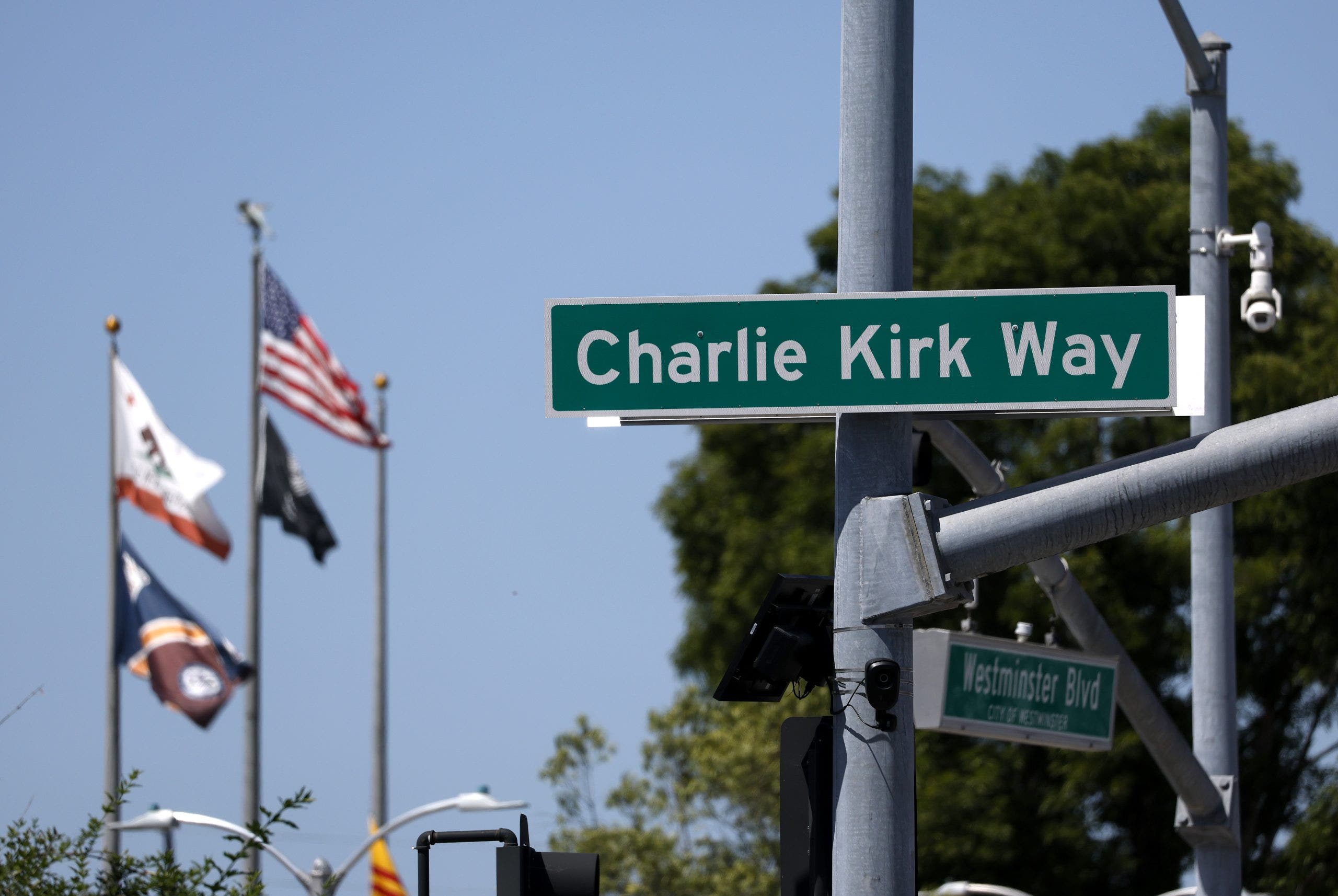 California street renamed 'Charlie Kirk Way' in honor of slain conservative activist