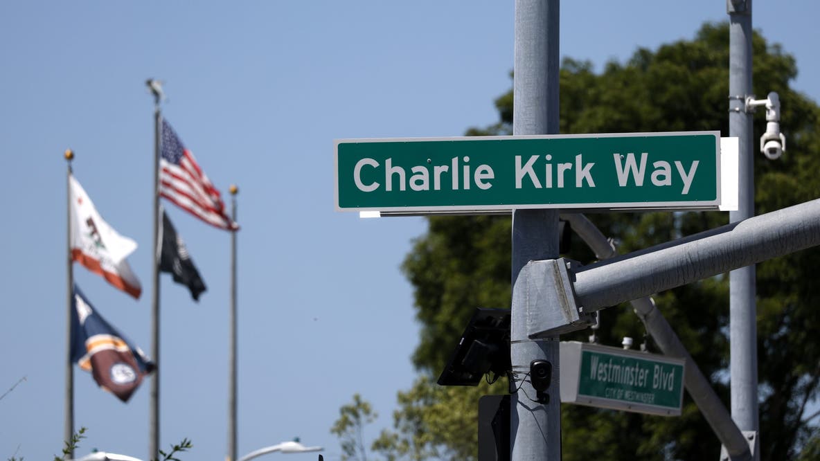 California street renamed 'Charlie Kirk Way' in honor of slain conservative activist
