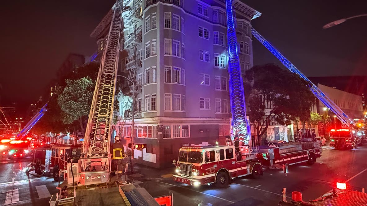 46 displaced, including children, after fire rips through Tenderloin low-income housing