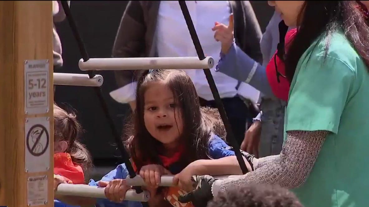 Children's playground reopens in San Francisco's Tenderloin