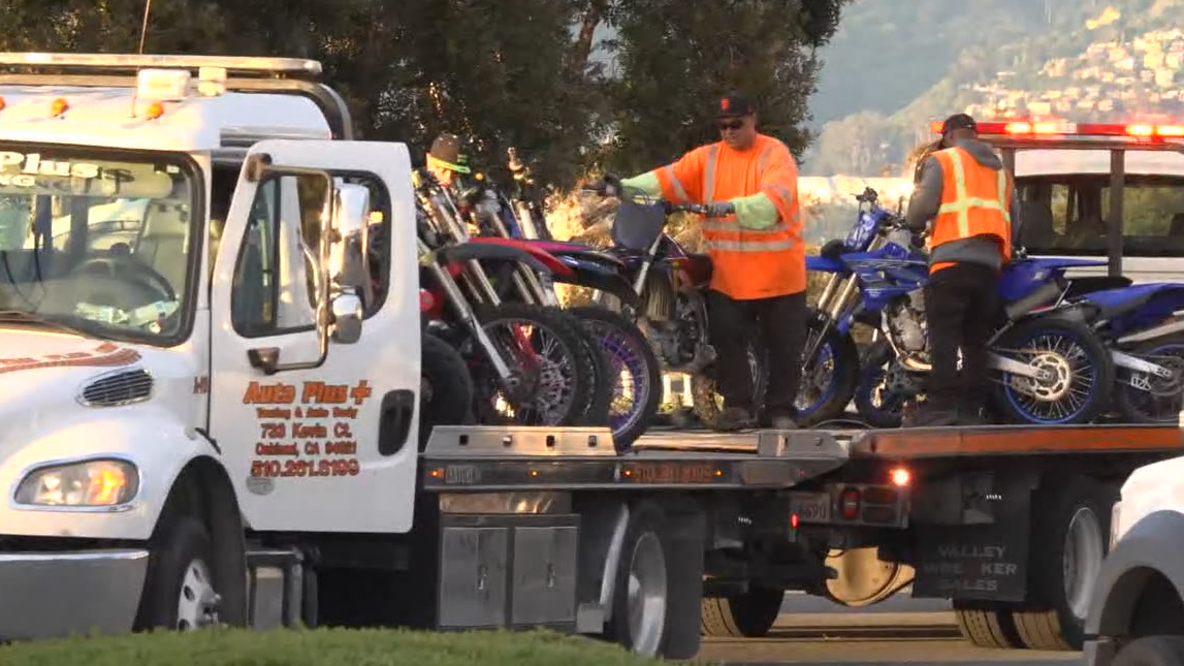 Dirt bike takeover of Bay Bridge was chaotic: Police