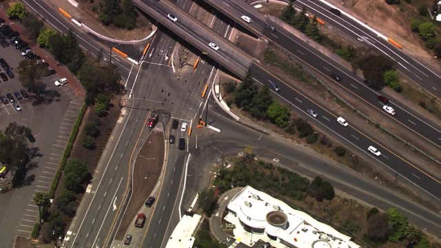 A new 'crisscross' interchange in Vallejo is expected to reduce peak-hour traffic by 90%