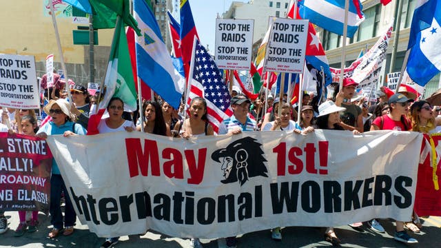 May Day demonstrations across Bay Area and beyond
