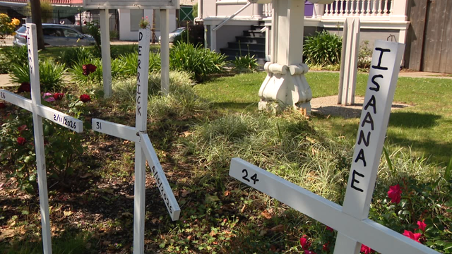 Oakland church memorializing homicide victims targeted by vandals