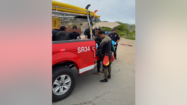 Fisherman swept into ocean at SF's Baker Beach remains in critical condition