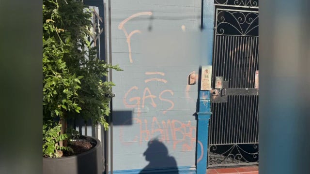 SFPD searching for suspect who punched a man and scrawled a homophobic slur in the Castro