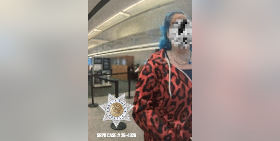 Alleged Bay Area bank robber's 'bright-blue hair' a clear giveaway, leads to arrest