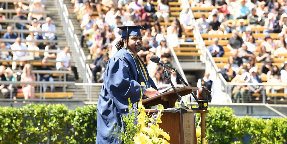 Formerly incarcerated, homeless, at 43, UC Berkeley senior graduates with top honor