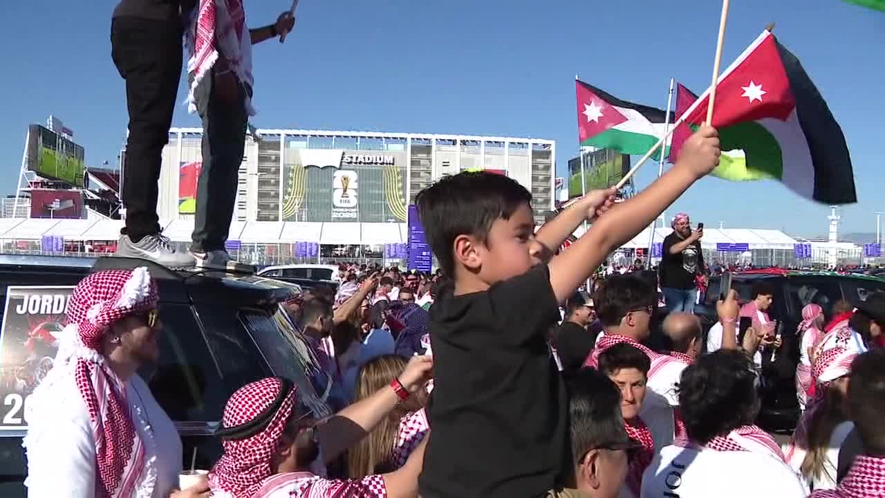 Fans pack Levi's Stadium for Jordan vs. Austria World Cup matchup