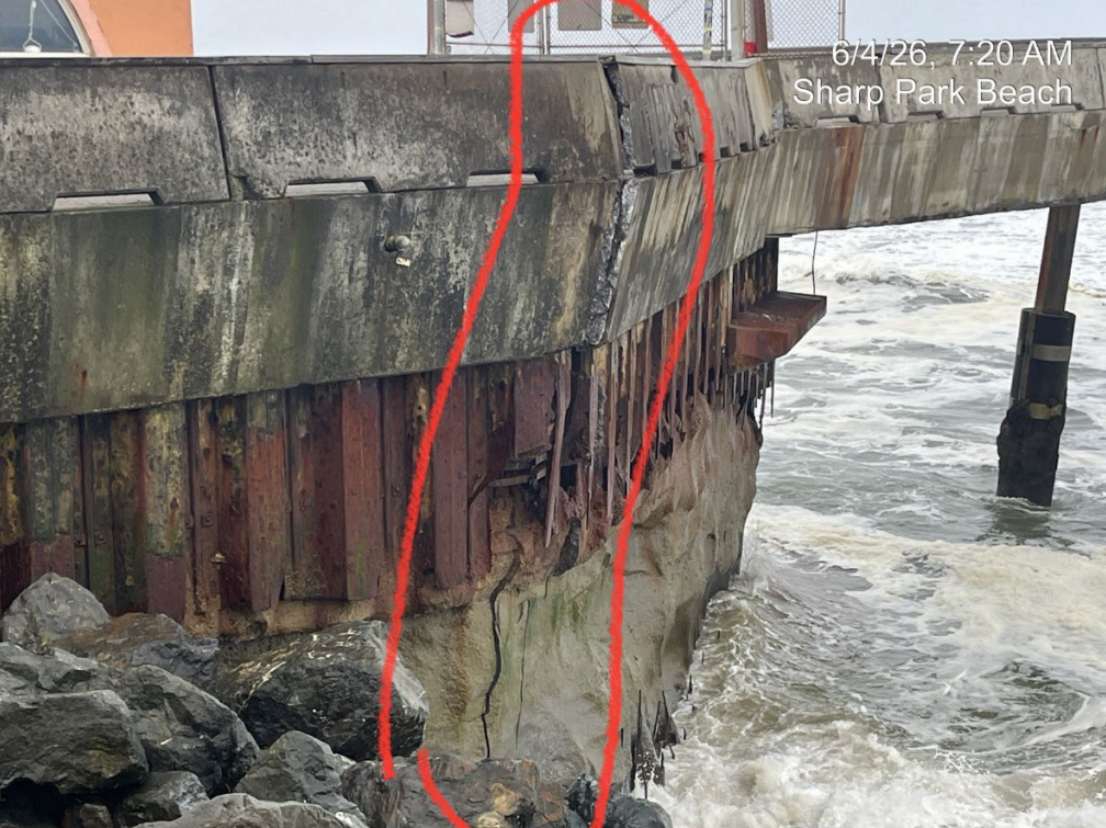 Pacifica pier closed after cracks, structural damage discovered