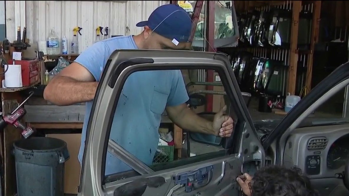 Auto glass repair businesses suffer as Oakland break-ins decline