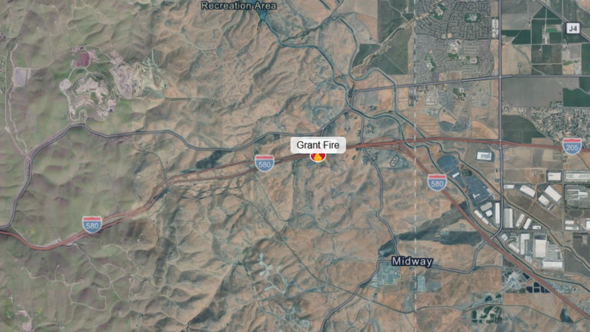 Grant fire spreads to 22 acres, 60% contained